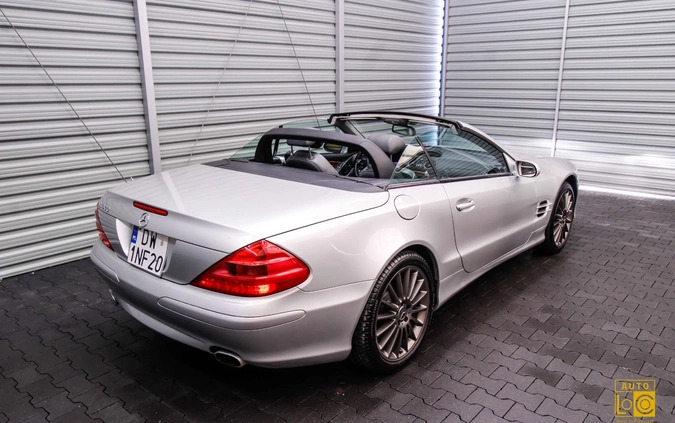 Mercedes-Benz SL cena 59999 przebieg: 73000, rok produkcji 2004 z Czempiń małe 529